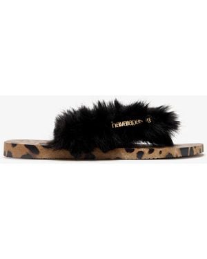 Dolce & Gabbana X Havaianas Leopard Flip Flops - White