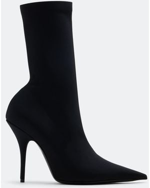 Balenciaga Knife Booties - Black