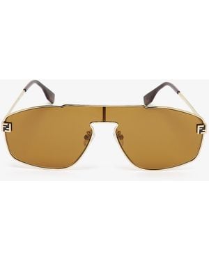 Fendi Sky Mask Sunglasses - Natural