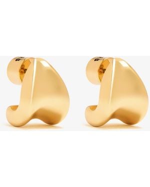 Jenny Bird Mini Paige Puff Earrings - Metallic