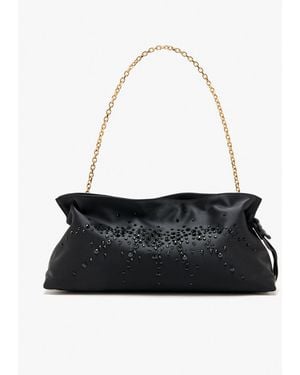 Sam Edelman Poppy Oversized Clutch - White