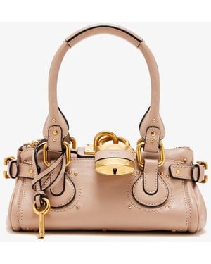 Chloé Paddington Small Shoulder Bag - Natural