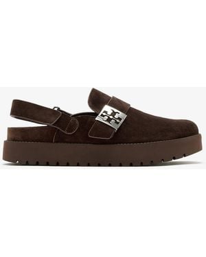 Tory Burch Mellow Sport Mules - Brown