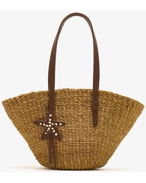 Poolside The East West Mini Tote Bag - White