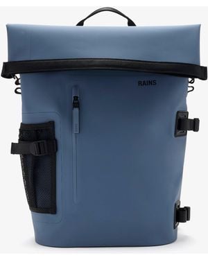 Rains Deepwater Rolltop Large Rucksack - Blue