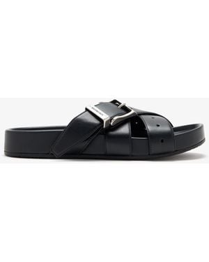 Balenciaga Belt Mules - White