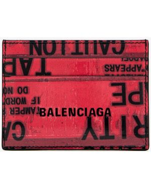 Balenciaga Wallets & Cardholders - Red