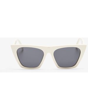 Past Midnight The Classic Sunglasses - White