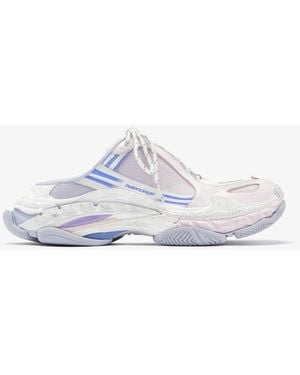Balenciaga Triple S. 2 Mule Sneakers - White