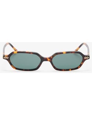 Karen Wazen Sara Sunglasses - Blue