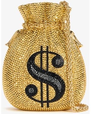 Judith Leiber Money Bags Pouch - Metallic