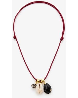 Eliou Drift Necklace - Red