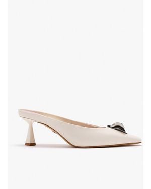 Titi Adesa Ego 55 Mules - White