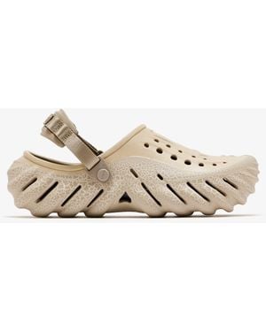 Crocs™ Echo Crackle Clogs - Natural