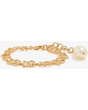Dolce & Gabbana Dg Multi-Logo Bracelet - Natural