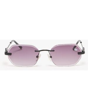 Belvoir&Co Willow Diamond Cut Sunglasses - Purple