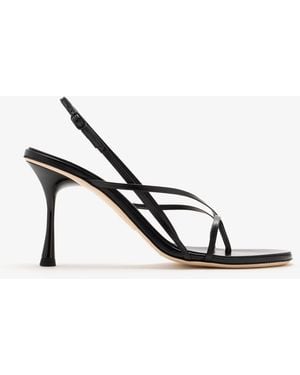 STUDIO AMELIA Wishbone 90 Sandals - White