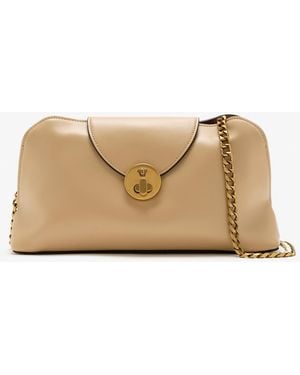Versace Vivian Clutch - Natural