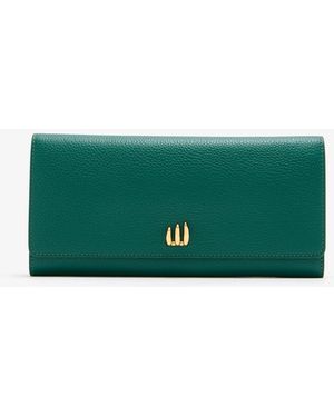 Missoma Leather Jewelry Roll - Green
