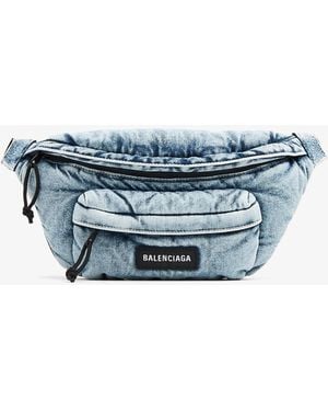 Balenciaga Explorer Beltpack - Blue
