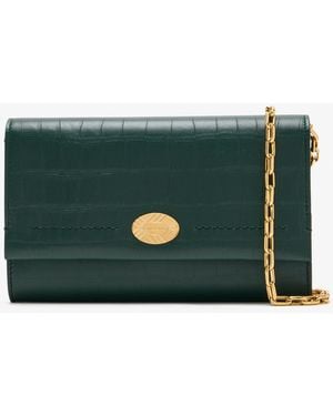 Burberry Cotswolds Chain Wallet - Green