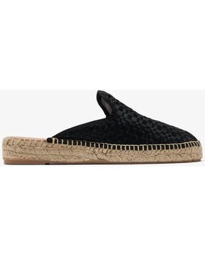 Luna Ana Backless Mules - Black