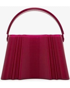 Touchless Silk Clutch - Red