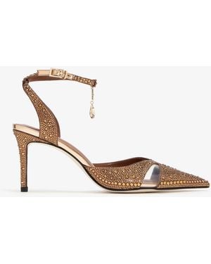 JW PEI Haidi Artificial Crystal Pumps - White