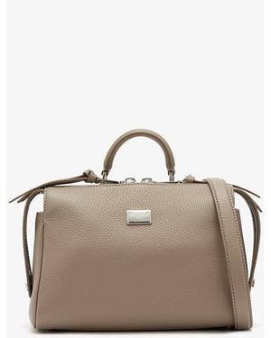 Dolce & Gabbana Vittoria Handbag - Gray