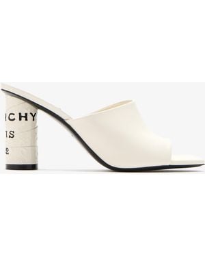 Givenchy Tape Mules - Natural