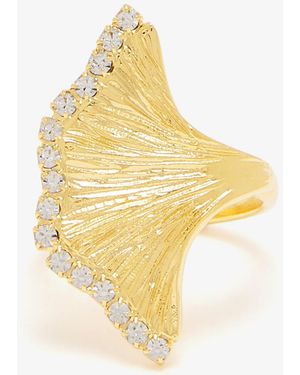 LYNYER Enchanted Flora Ring - Metallic