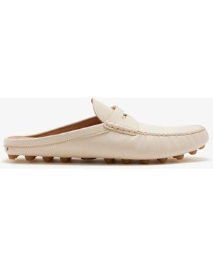 Tod's Penny Slippers - White