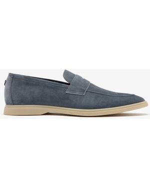 Bougeotte Suede Loafers - Blue