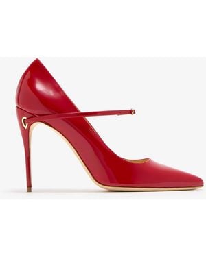 Jennifer Chamandi Lorenzo 105 Pumps - Red