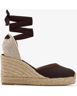 Luna Maria Wedge Espadrilles - Natural