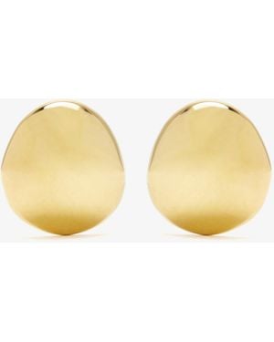 Alaïa Dome Earrings - Natural
