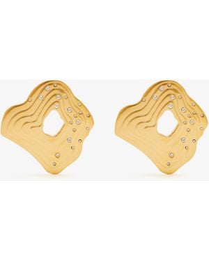APOA Falak Earrings - Metallic