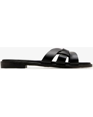 Luna Paloma Slide Sandals - White
