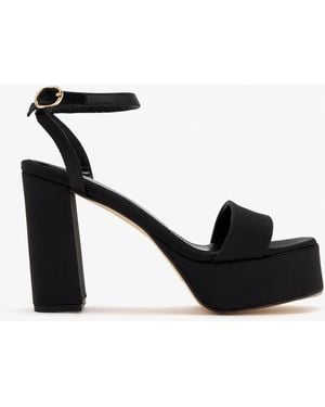 Andrea Gomez Becka Platform Sandals - Black