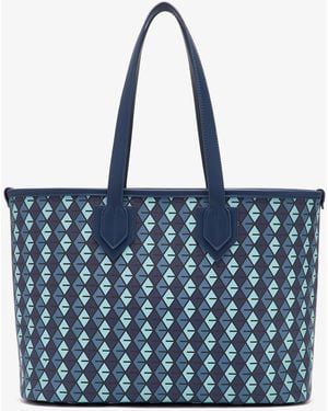 Vonto Monogram Tote Bag - Blue