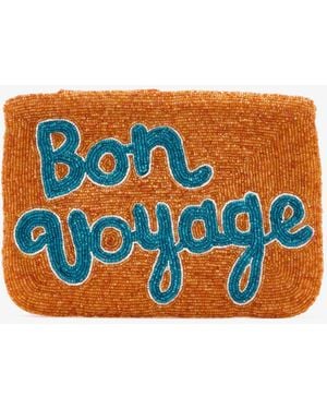 The Jacksons Bon Voyage Clutch - Blue