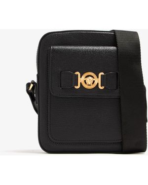 Versace Medusa Biggie Crossbody Bag - Black