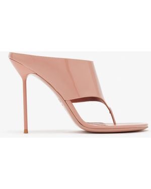 Paris Texas Lidia Thong Mules - Pink
