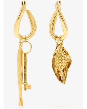 Givenchy Lucky Charms Asymmetric Earrings - White