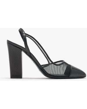 The Lline Willow Slingback Pumps - White