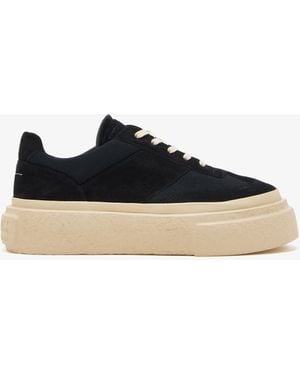 MM6 by Maison Martin Margiela Chunky Gambetta Sneakers - Black