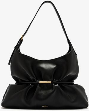 Balmain Sphynx Medium Bag - Black
