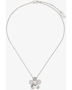 Marc Jacobs The Daisy Pendant Necklace - White