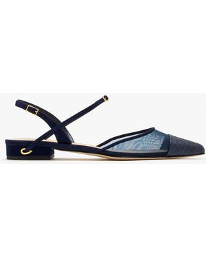 Jennifer Chamandi Vittorio Slingback Flats - White