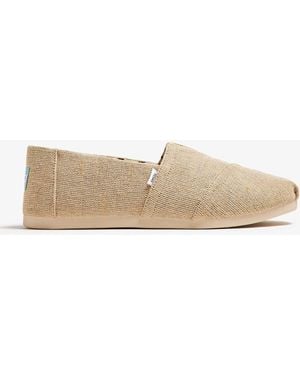 TOMS Alpargata Heritage Canvas Espadrilles - White